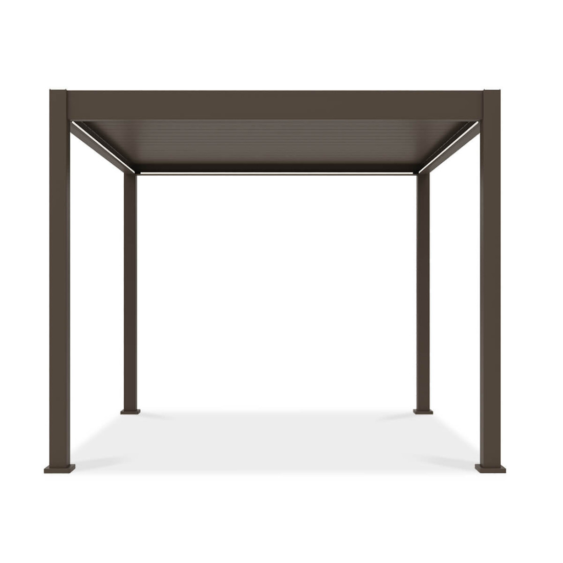 ELEGANCE AUTOMATIC+LED 3x3 PERGOLA TARASOWA TAUPE (005854) - obrazek 3