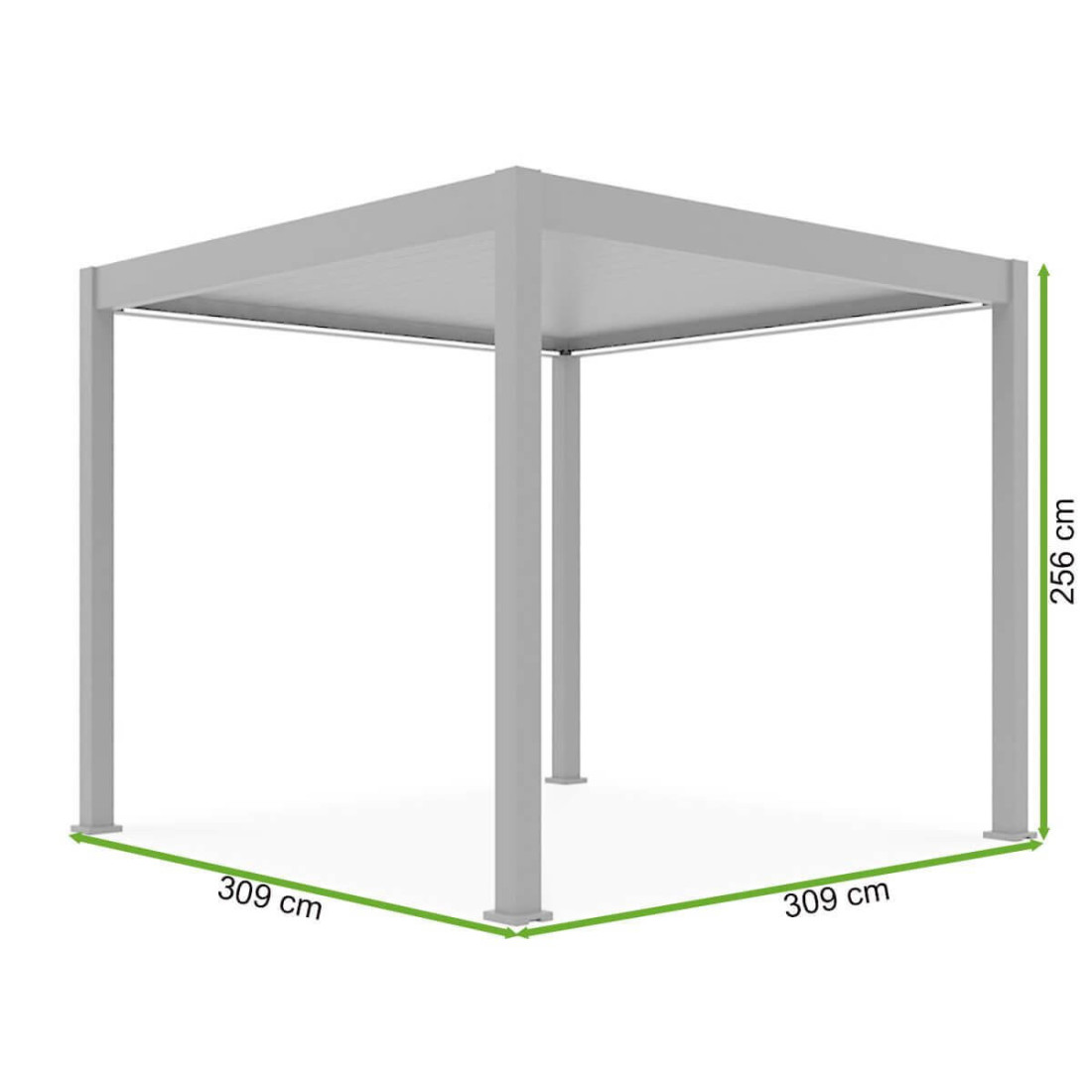 ELEGANCE AUTOMATIC+LED 3x3 PERGOLA TARASOWA TAUPE (005854) - obrazek 9
