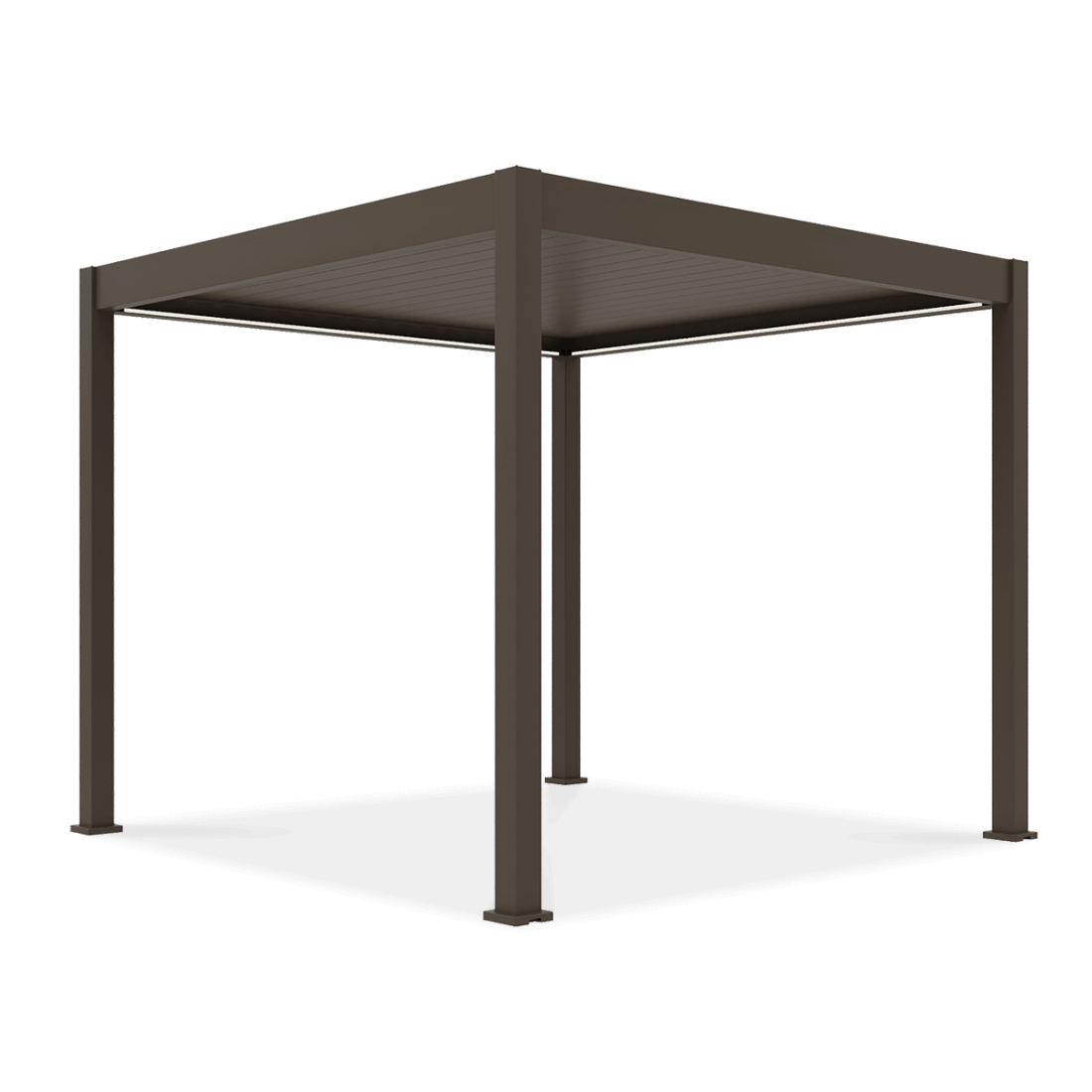 ELEGANCE AUTOMATIC+LED 3x3 PERGOLA TARASOWA TAUPE (005854)