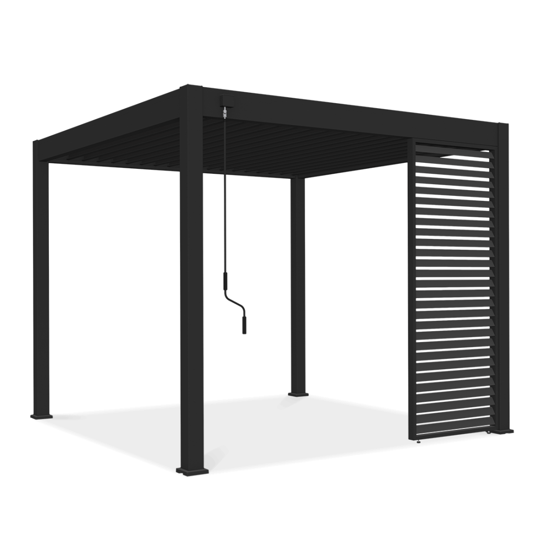 ELEGANCE/DELUXE/FUSION PANEL ŻALUZJOWY POZIOMY 1.0M ANTHRACITE (005907) - obrazek 8