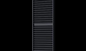 ELEGANCE/DELUXE/FUSION REGULOWANY PANEL ŻALUZJOWY POZIOMY 1.0M ANTHRACITE (007511)