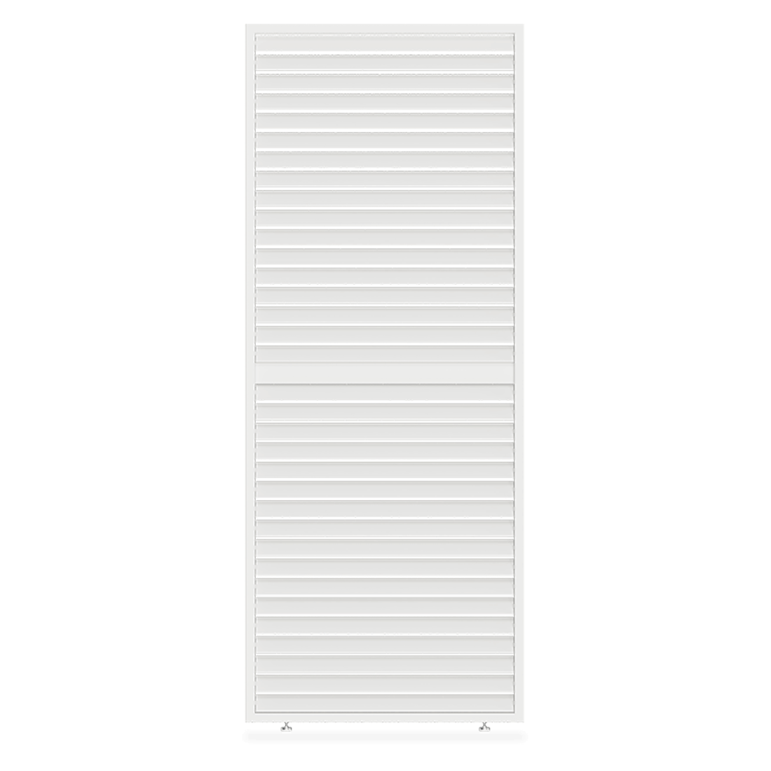 ELEGANCE/DELUXE/FUSION REGULOWANY PANEL ŻALUZJOWY POZIOMY 1.0M WHITE (007512)