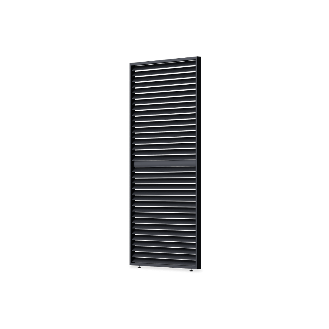 ELEGANCE/DELUXE/FUSION REGULOWANY PANEL ŻALUZJOWY POZIOMY 1.2M ANTHRACITE (007514) - obrazek 2