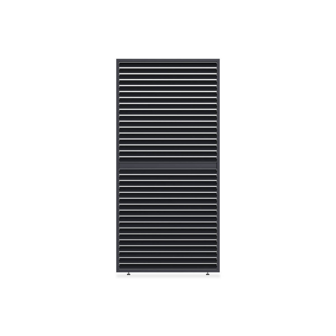 ELEGANCE/DELUXE/FUSION REGULOWANY PANEL ŻALUZJOWY POZIOMY 1.2M ANTHRACITE (007514) - obrazek 3