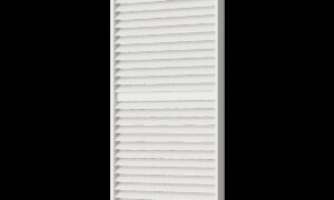 ELEGANCE/DELUXE/FUSION REGULOWANY PANEL ŻALUZJOWY POZIOMY 1.3M WHITE (007518)