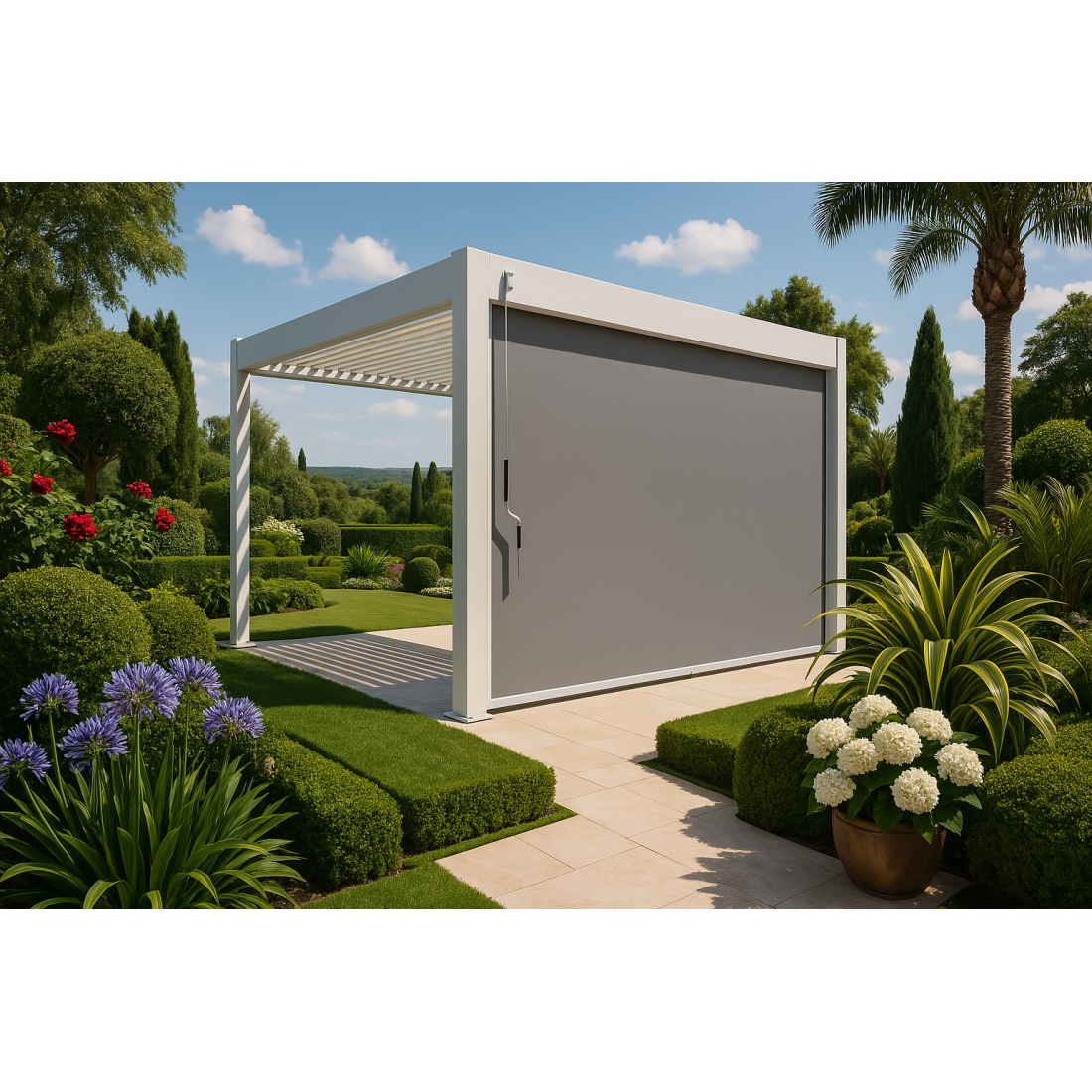 ELEGANCE/DELUXE/FUSION ROLETA OPUSZCZANA MANUALNA 4.0M WHITE (005906) - obrazek 3