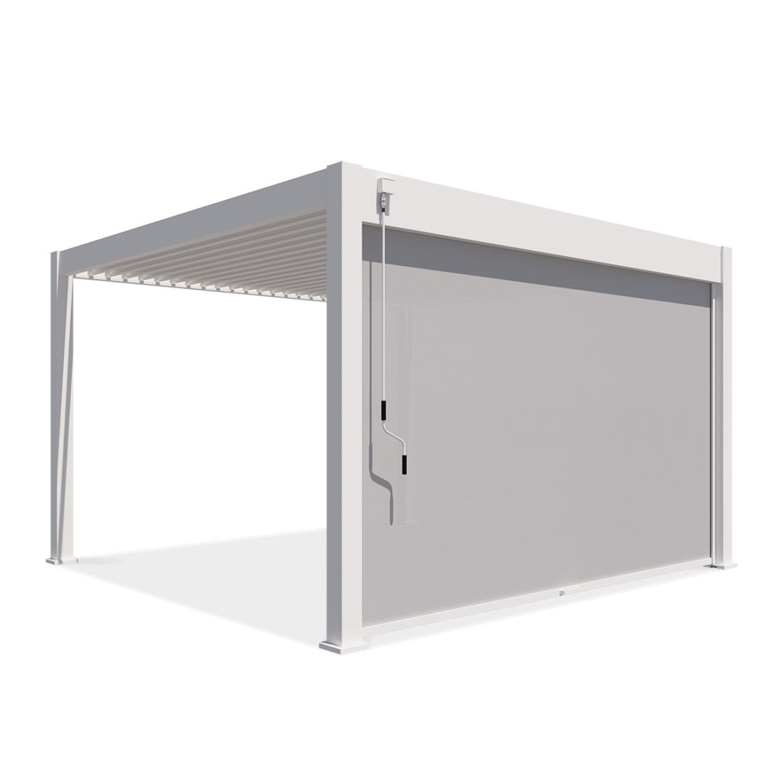 ELEGANCE/DELUXE/FUSION ROLETA OPUSZCZANA MANUALNA 4.0M WHITE (005906) - obrazek 6