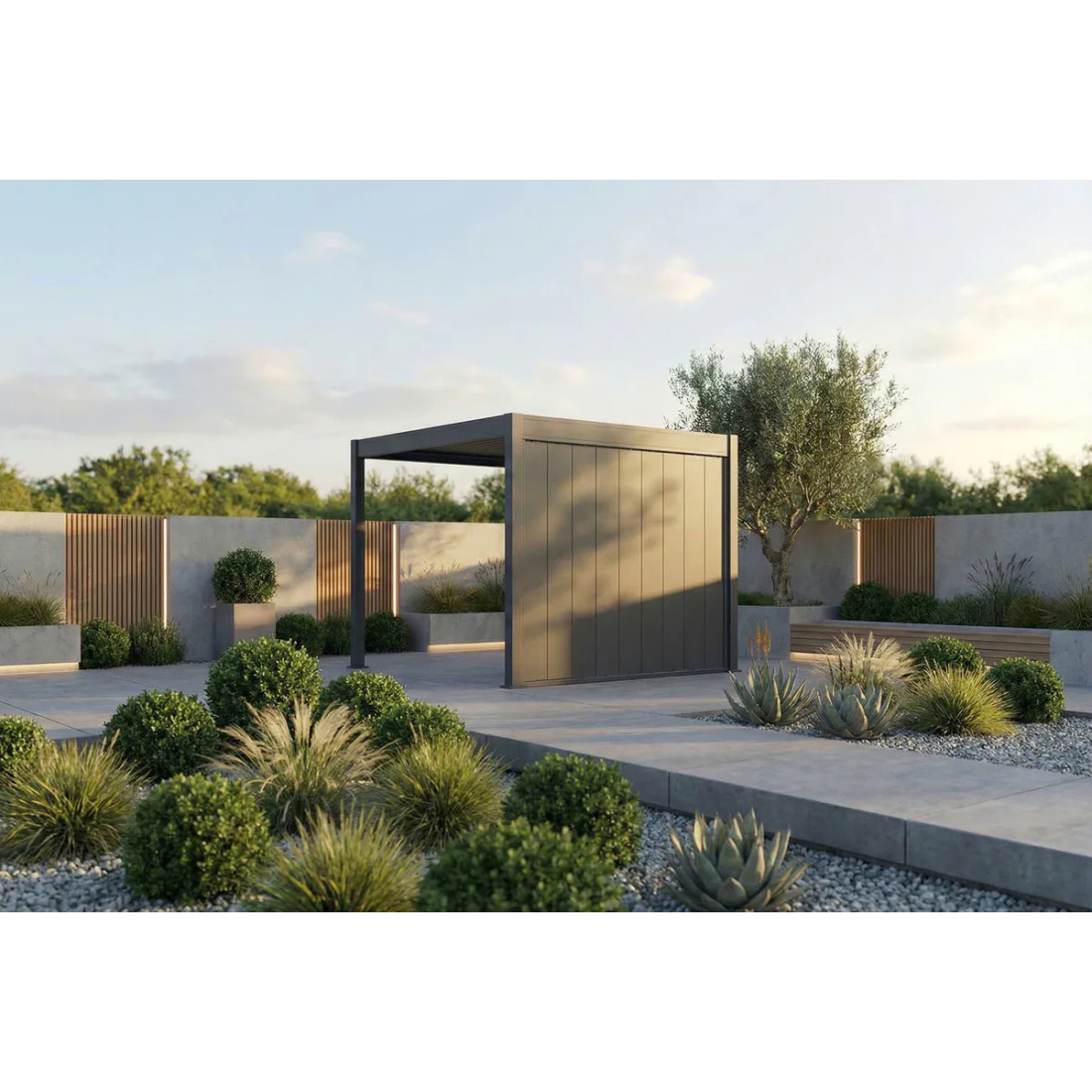 ELEGANCE/DELUXE/FUSION ŚCIANA PANELOWA REGULOWANA 3.6M ANTHRACITE (008957) - obrazek 8