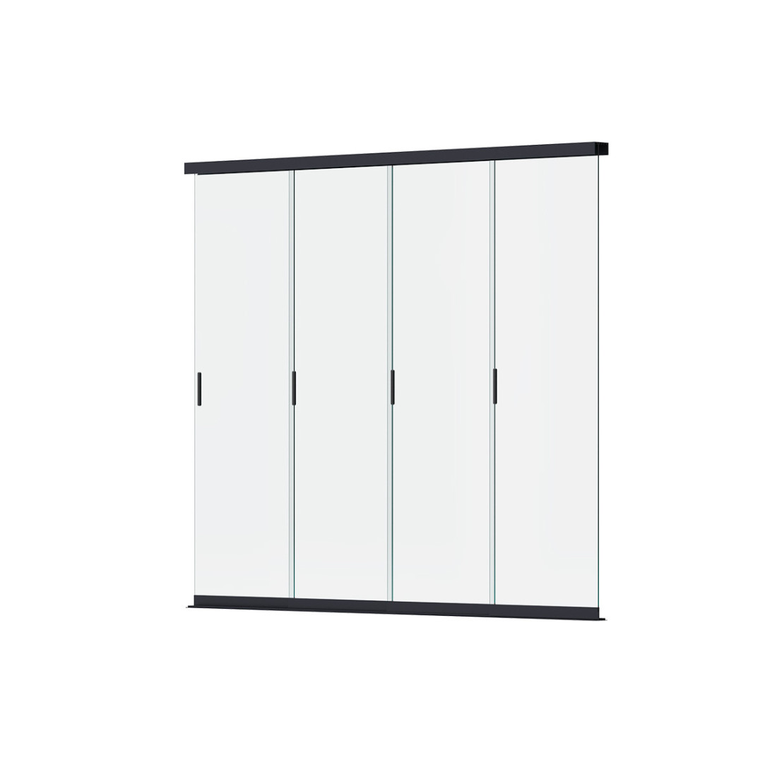 ELEGANCE/DELUXE/FUSION ŚCIANA PANELOWA SZKLANA 3.0M ANTHRACITE (007525) - obrazek 2