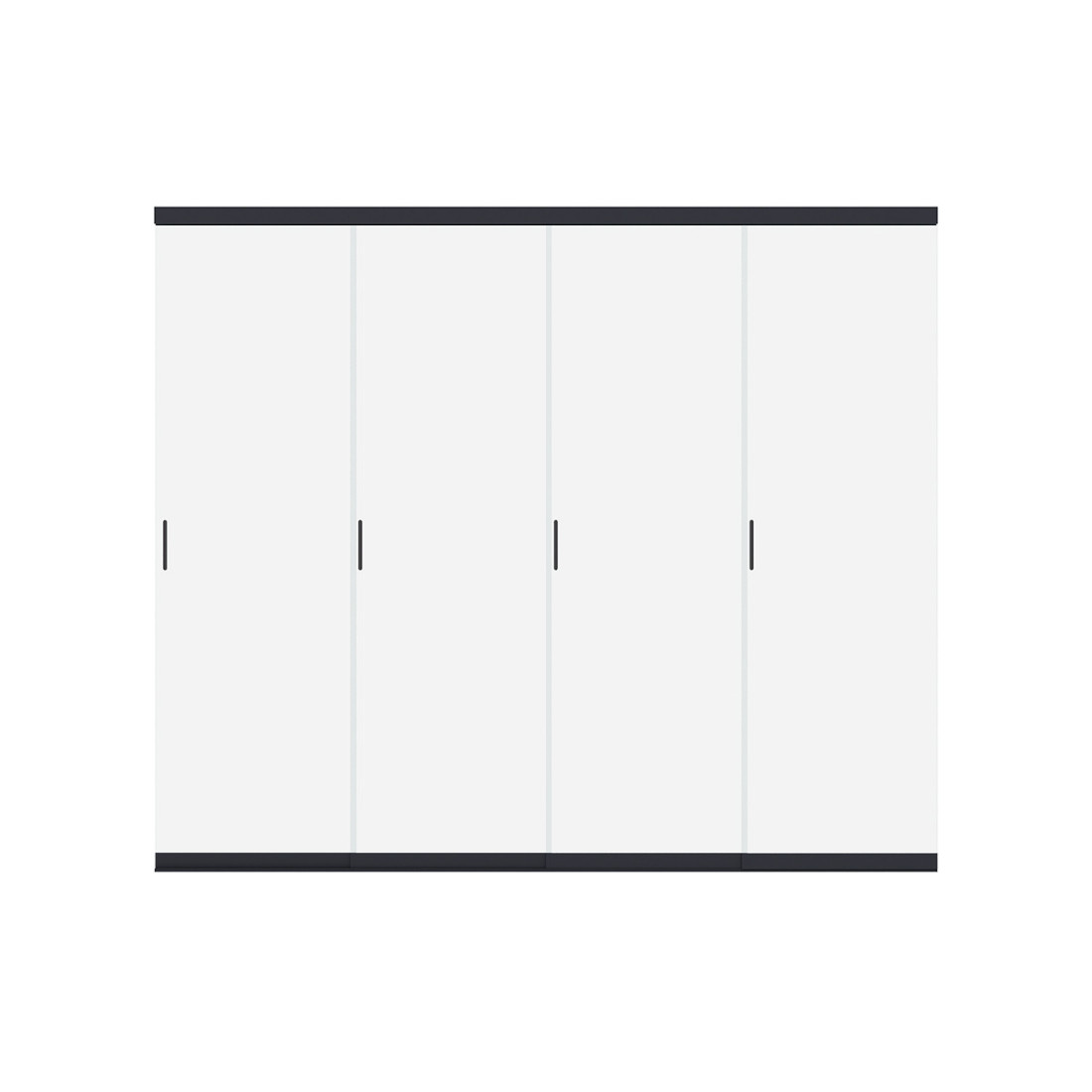 ELEGANCE/DELUXE/FUSION ŚCIANA PANELOWA SZKLANA 3.0M ANTHRACITE (007525) - obrazek 3