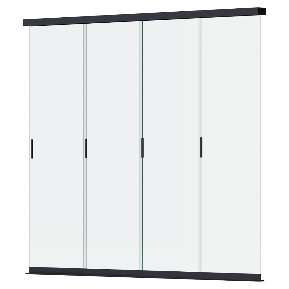 ELEGANCE/DELUXE/FUSION ŚCIANA PANELOWA SZKLANA 3.0M ANTHRACITE (007525)