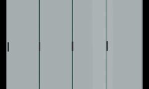 ELEGANCE/DELUXE/FUSION ŚCIANA PANELOWA SZKLANA 3.6M ANTHRACITE (007526)