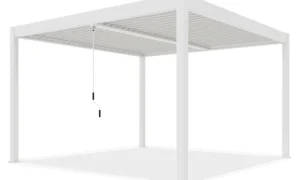 ELEGANCE DUO 4x4 PERGOLA TARASOWA WHITE (008947)