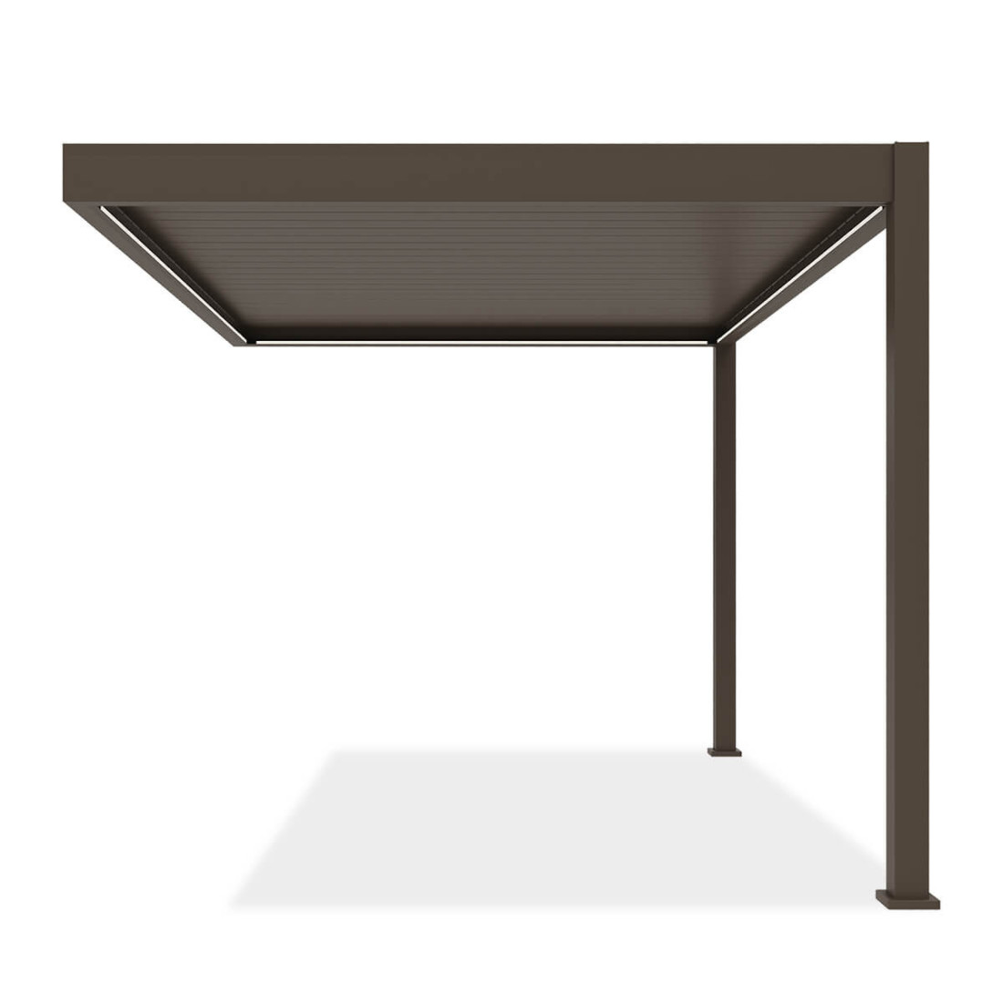 ELEGANCE WALL AUTOMATIC+LED 3x4 PERGOLA TARASOWA TAUPE (005883) - obrazek 5