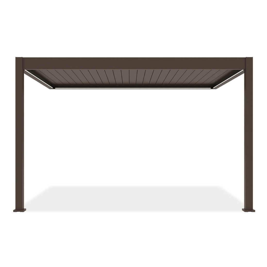 ELEGANCE WALL AUTOMATIC+LED 3x4 PERGOLA TARASOWA TAUPE (005883) - obrazek 9