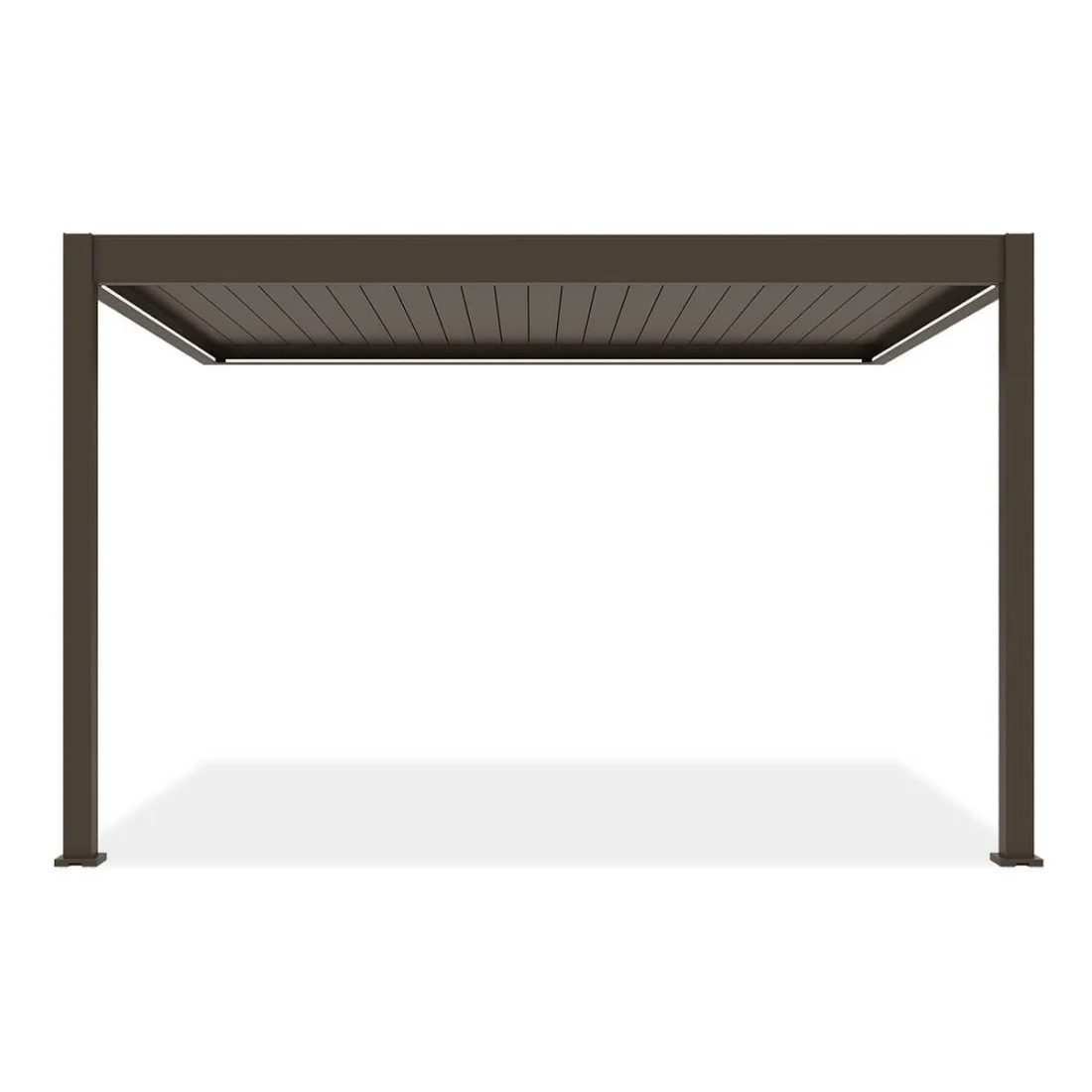 ELEGANCE WALL AUTOMATIC+LED 3x4 PERGOLA TARASOWA TAUPE (005883) - obrazek 9