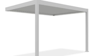 ELEGANCE WALL AUTOMATIC+LED 3x4 PERGOLA TARASOWA WHITE (005884)