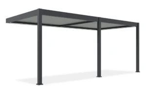 ELEGANCE WALL AUTOMATIC+LED 3x6 PERGOLA TARASOWA ANTHRACITE/LIGHT GREY (005886)