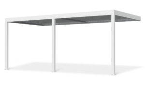 ELEGANCE WALL AUTOMATIC+LED 3x6 PERGOLA TARASOWA WHITE (007976)