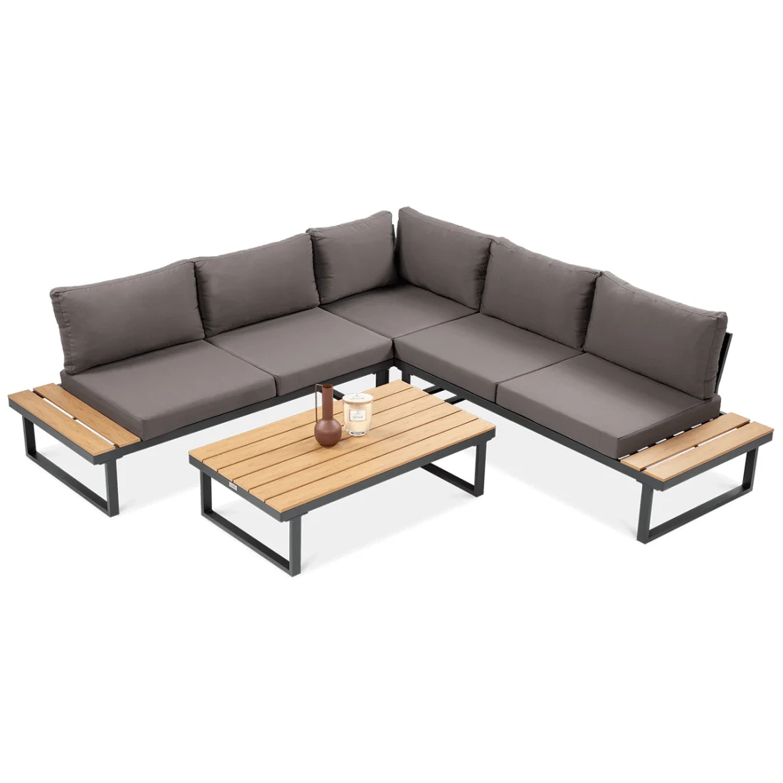 EMERSON NAROŻNIK DARK GREY (003442) - obrazek 2