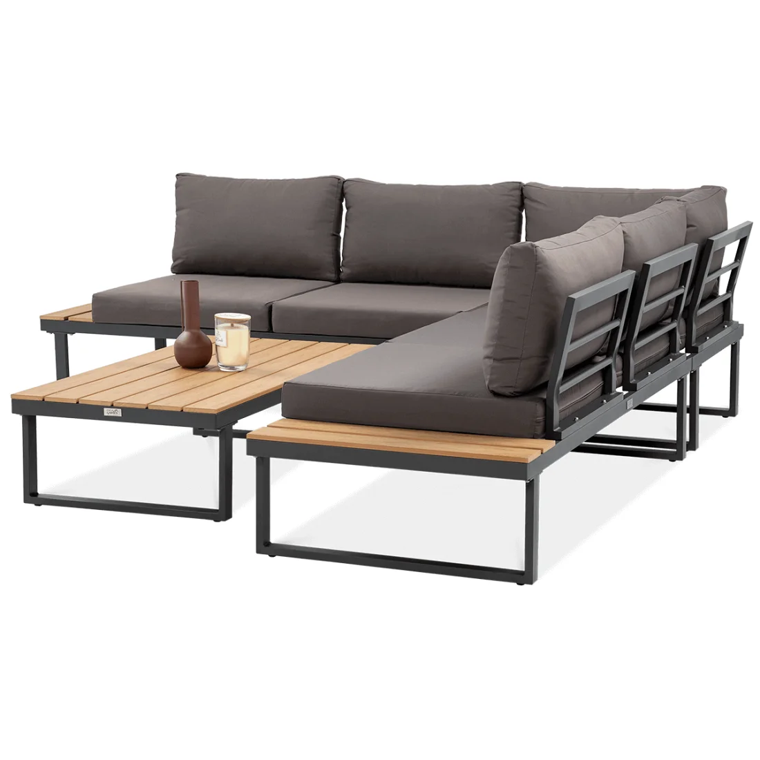 EMERSON NAROŻNIK DARK GREY (003442) - obrazek 4