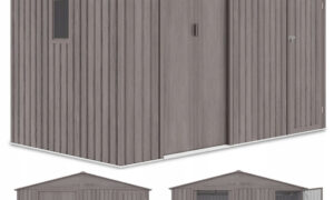 FALCON 11x6 DOMEK METALOWY LIGHT WOOD (004009)