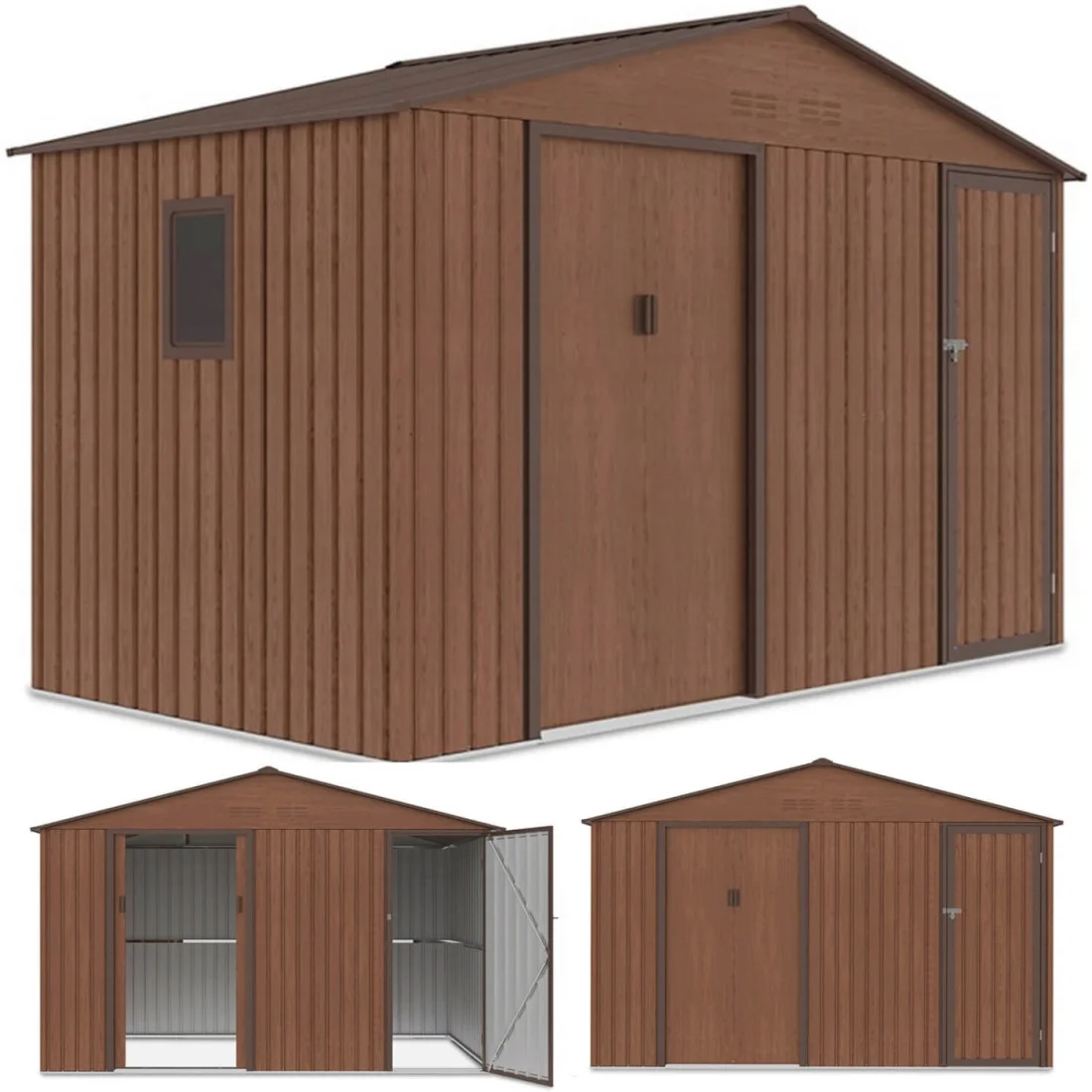 FALCON 11x6 DOMEK METALOWY WALNUT (004011)