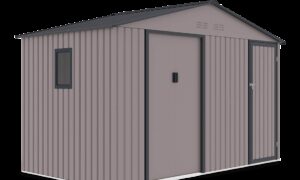 FALCON 11x6 DOMEK METALOWY WARM GREY (004012)