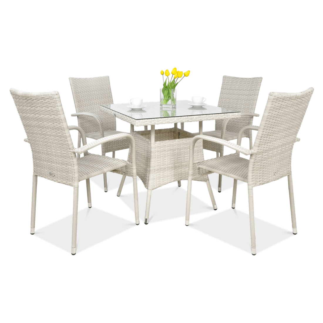 FIESTA/LUGO 4+1 ZESTAW WHITE (002844)