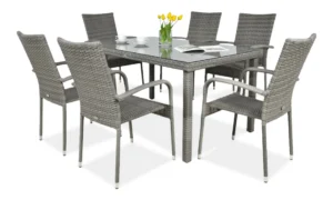FIESTA/VENECJA 6+1 ZESTAW DOLPHIN GREY (002843)