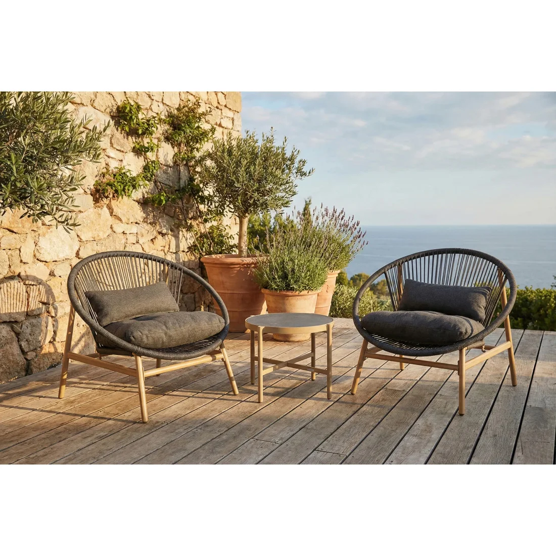 GALLA 2+1 ZESTAW DARK GREY (008317) - obrazek 3