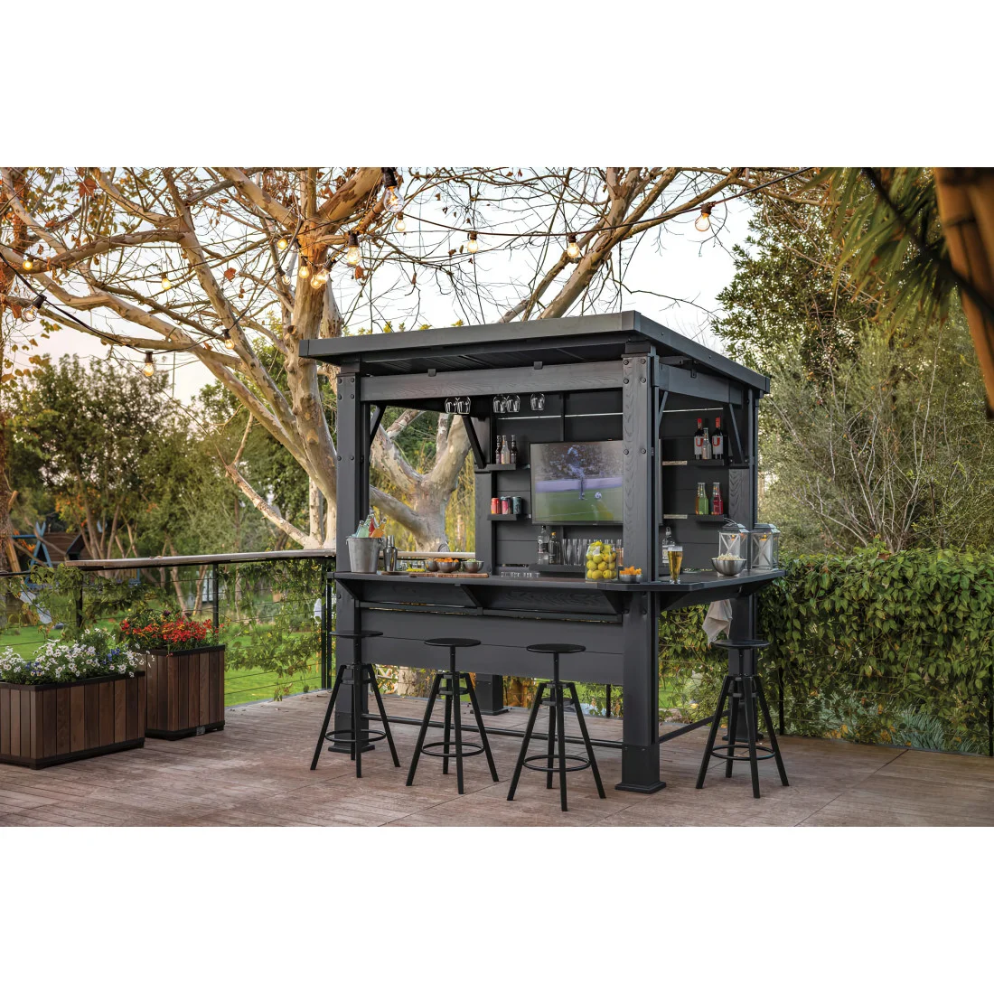 GAZEBO BAR OGRODOWY WALNUT (007924) - obrazek 5