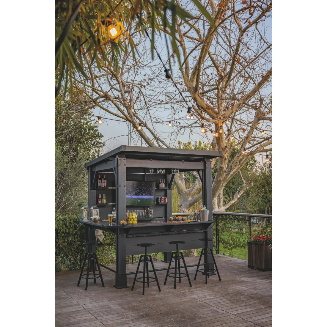 GAZEBO BAR OGRODOWY WALNUT (007924) - obrazek 6