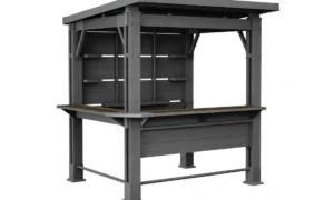 GAZEBO BAR OGRODOWY WALNUT (007924)