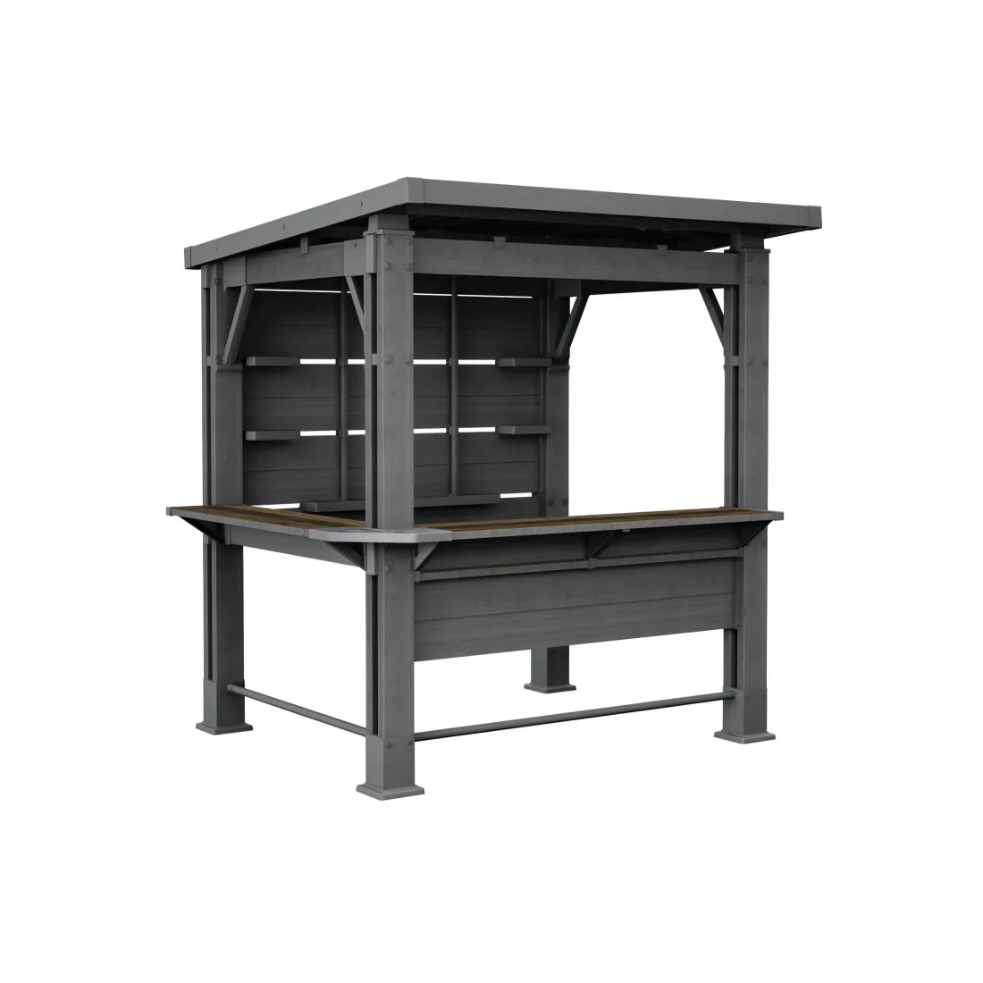 GAZEBO BAR OGRODOWY WALNUT (007924)
