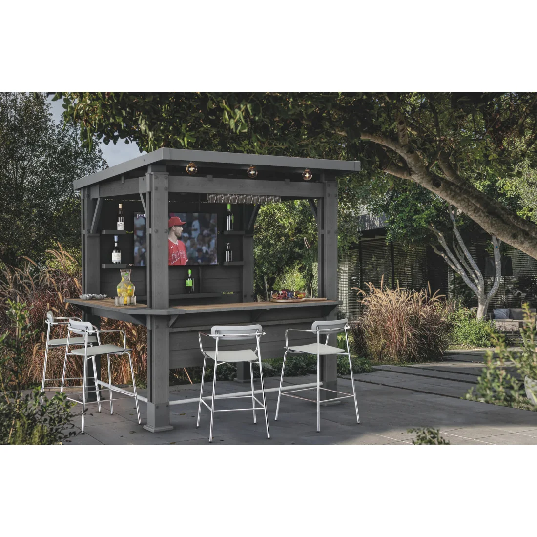 GAZEBO BAR OGRODOWY WALNUT (007924) - obrazek 2