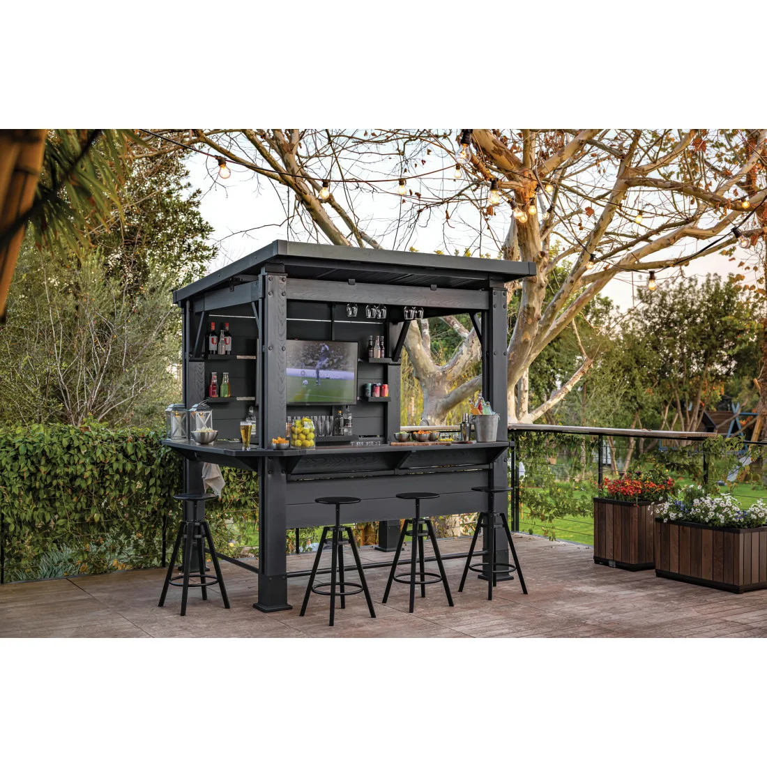 GAZEBO BAR OGRODOWY WALNUT (007924) - obrazek 3