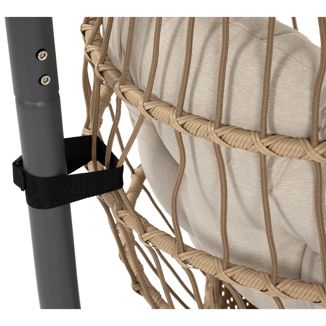 HARMONY FOTEL WISZĄCY BEIGE (004791) - obrazek 9