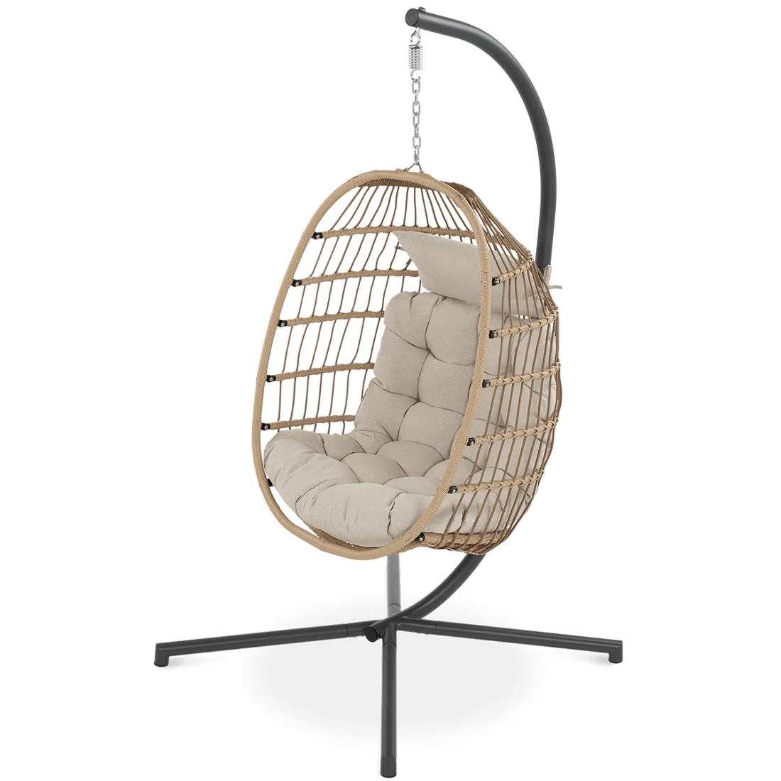 HARMONY FOTEL WISZĄCY BEIGE (004791) - obrazek 5