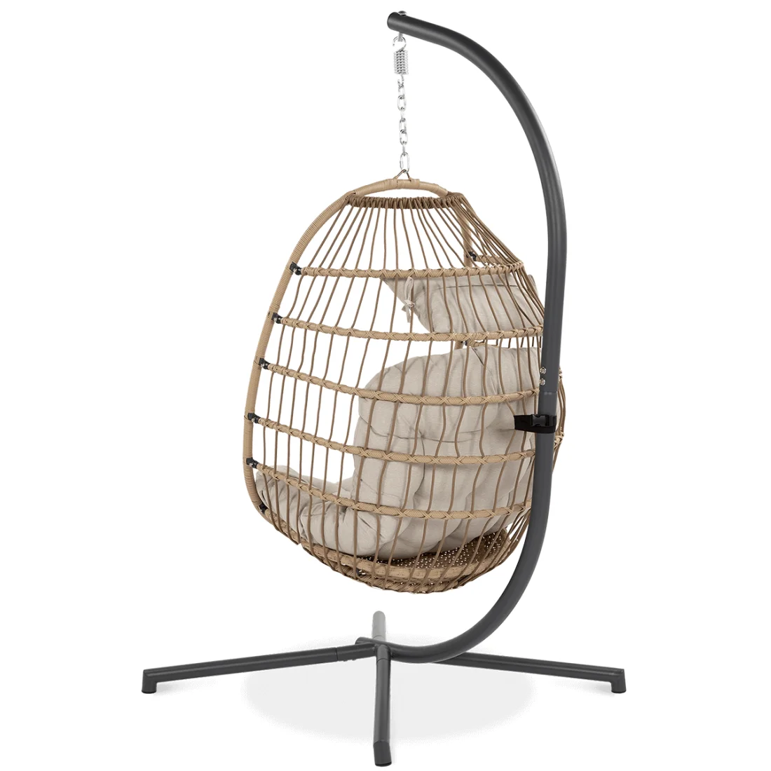 HARMONY FOTEL WISZĄCY BEIGE (004791) - obrazek 6