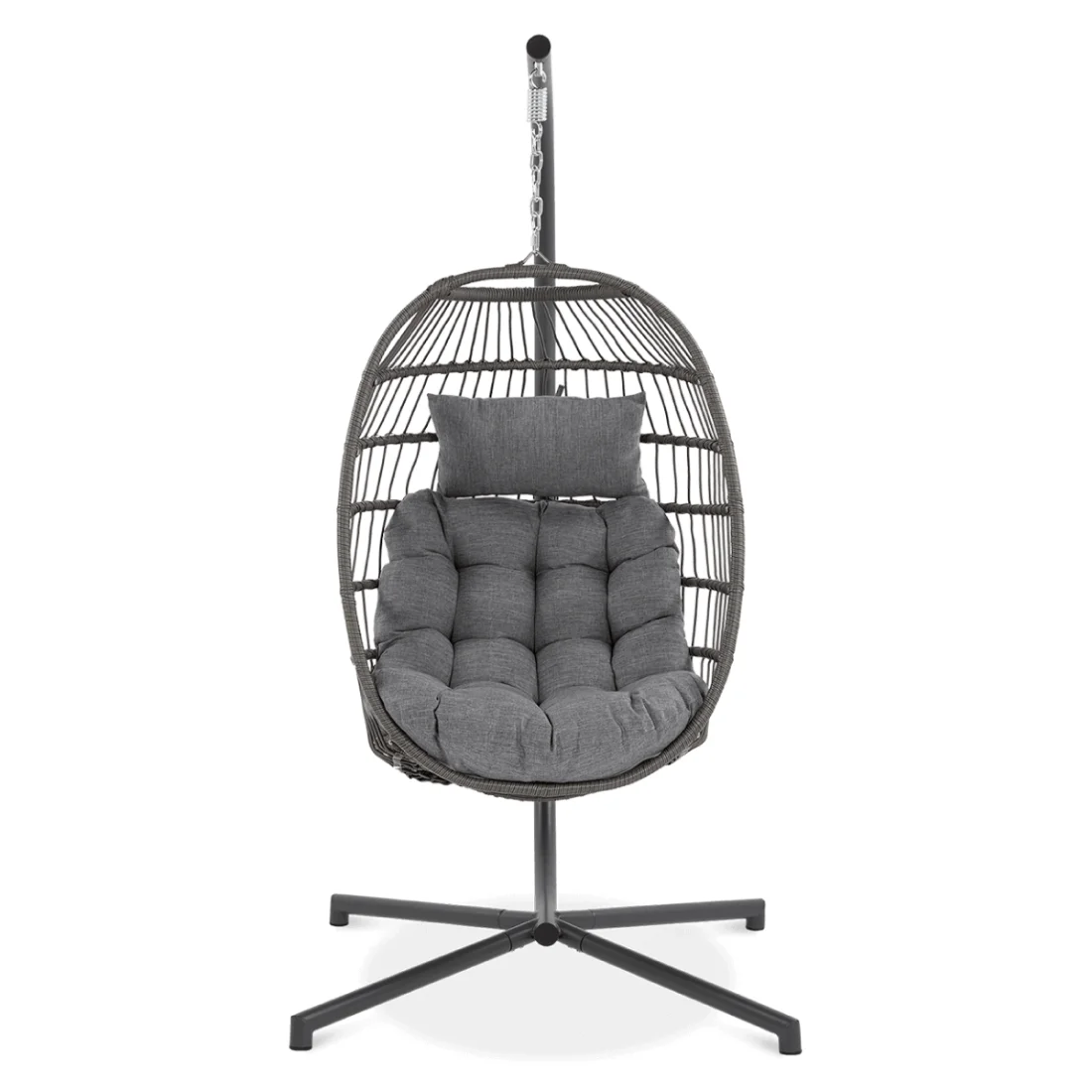 HARMONY FOTEL WISZĄCY GREY (004793)