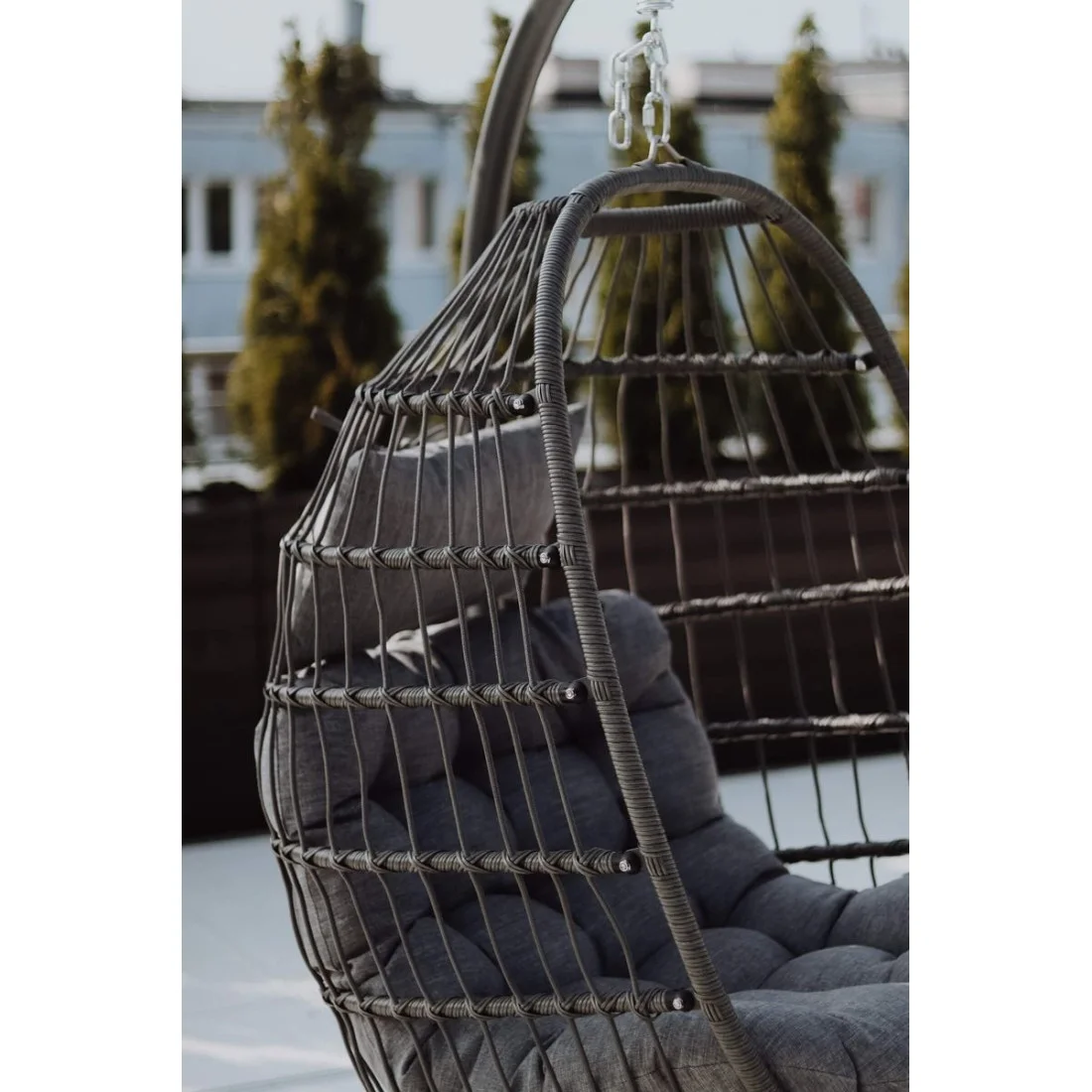 HARMONY FOTEL WISZĄCY GREY (004793) - obrazek 12