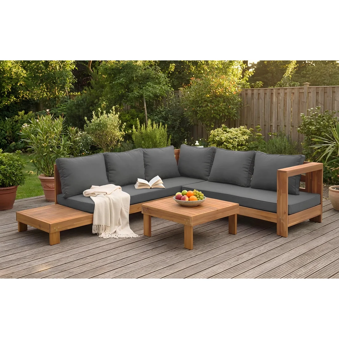 HAVLA CAFFE NAROŻNIK ACACIA WOOD (008123) - obrazek 10