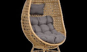 HOLIDAY FOTEL OBROTOWY BEIGE (002761)