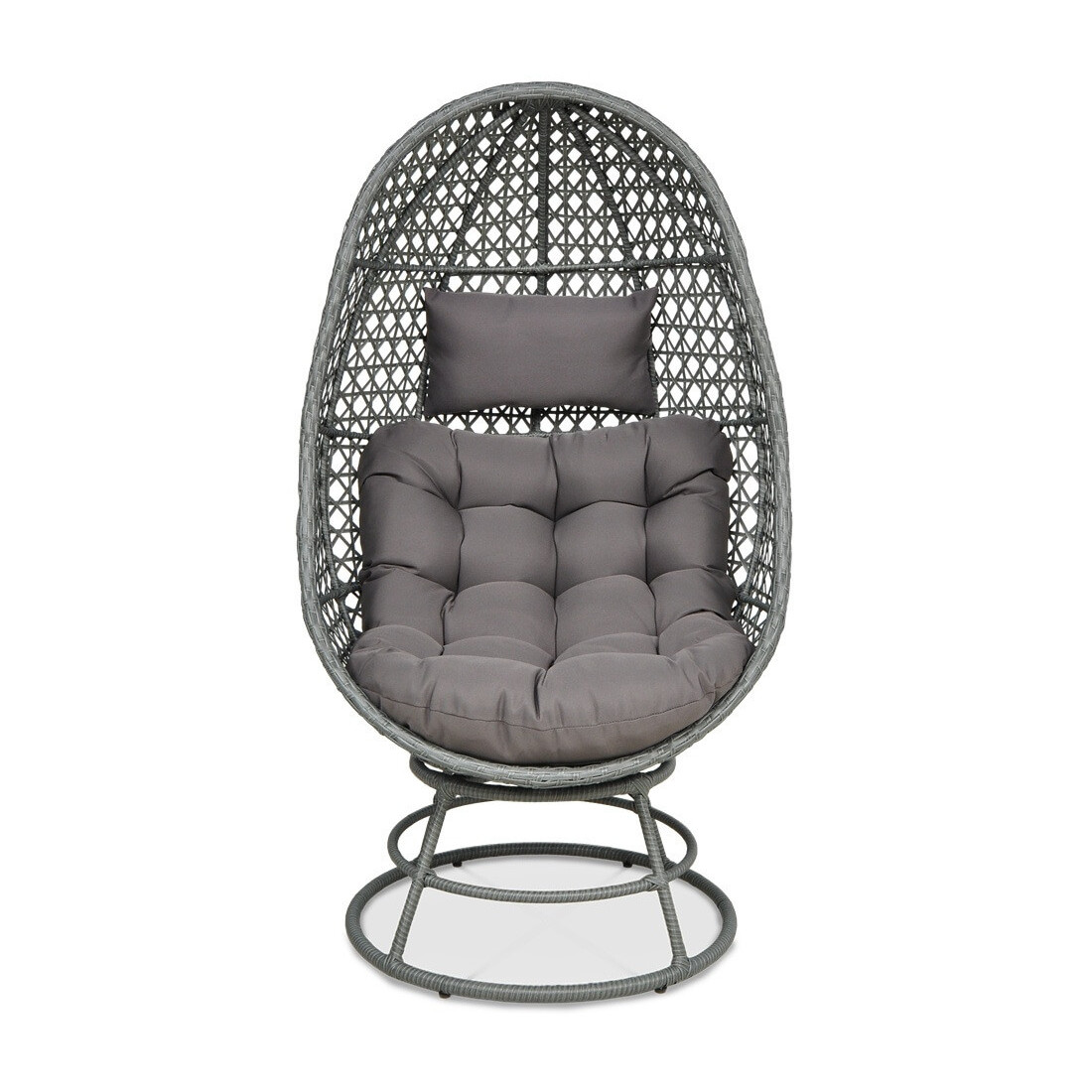 HOLIDAY FOTEL OBROTOWY GREY (002762) - obrazek 3