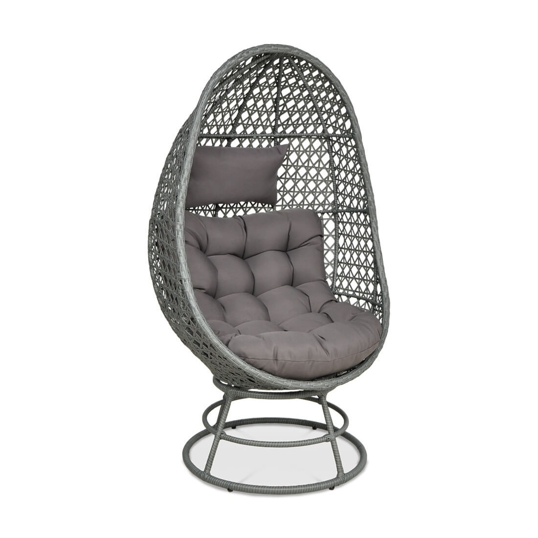 HOLIDAY FOTEL OBROTOWY GREY (002762) - obrazek 5