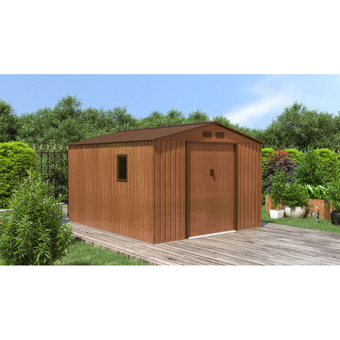 HUDSON 9x10 DOMEK METALOWY WALNUT (003393) - obrazek 3
