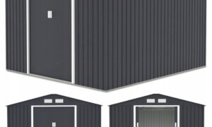 HUDSON 9x6 DOMEK METALOWY COLD GREY (003132)