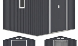 HUDSON 9x8 DOMEK METALOWY COLD GREY (003134)