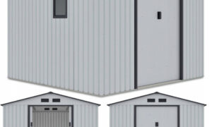 HUDSON 9x8 DOMEK METALOWY LIGHT GREY (003135)